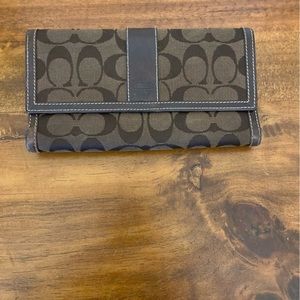 Brown Coach Wallet